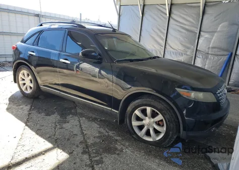 2005 Infiniti Fx35 z USA, uszkodzony, nr VIN JNRAS08U85X110430